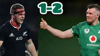 All Blacks Vs Ireland Three Test Series | BEST Bits | Plays, Tries, Hits, Turnovers & Breaks