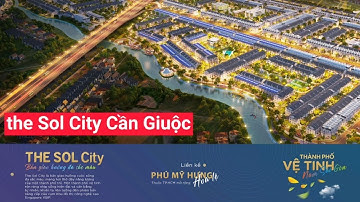 🔴 Bán 80m2 đất nền dự án khu đô thị The Sol City Thắng Lợi Group xã Long Thượng Cần Giuộc
