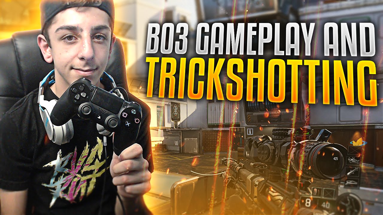 BLACK OPS 3 SNIPER GAMEPLAY AND TRICKSHOTTING!! | FaZe Rug