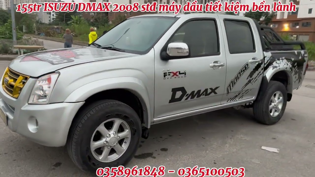 155tr ISUZU DMAX 2008 stđ siêu bền siêu tiết kiệm alo 0375233242