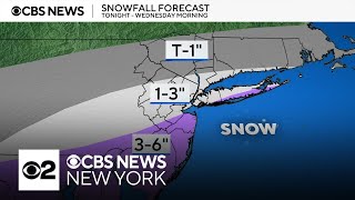 Tri-State Area bracing for another round of snow Tuesday evening