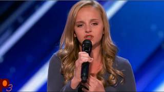 Evie Clair, The Teenager Girl @ America's Got Talent 2017