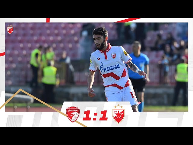 Crvena zvezda - Radnički 1923 2:0, highlights 