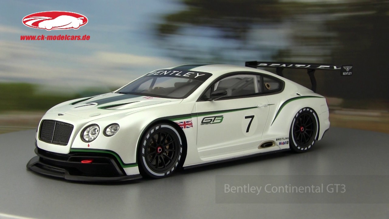 ck-modelcars-video: Bentley Continental GT3 Concept Car #7 Salon