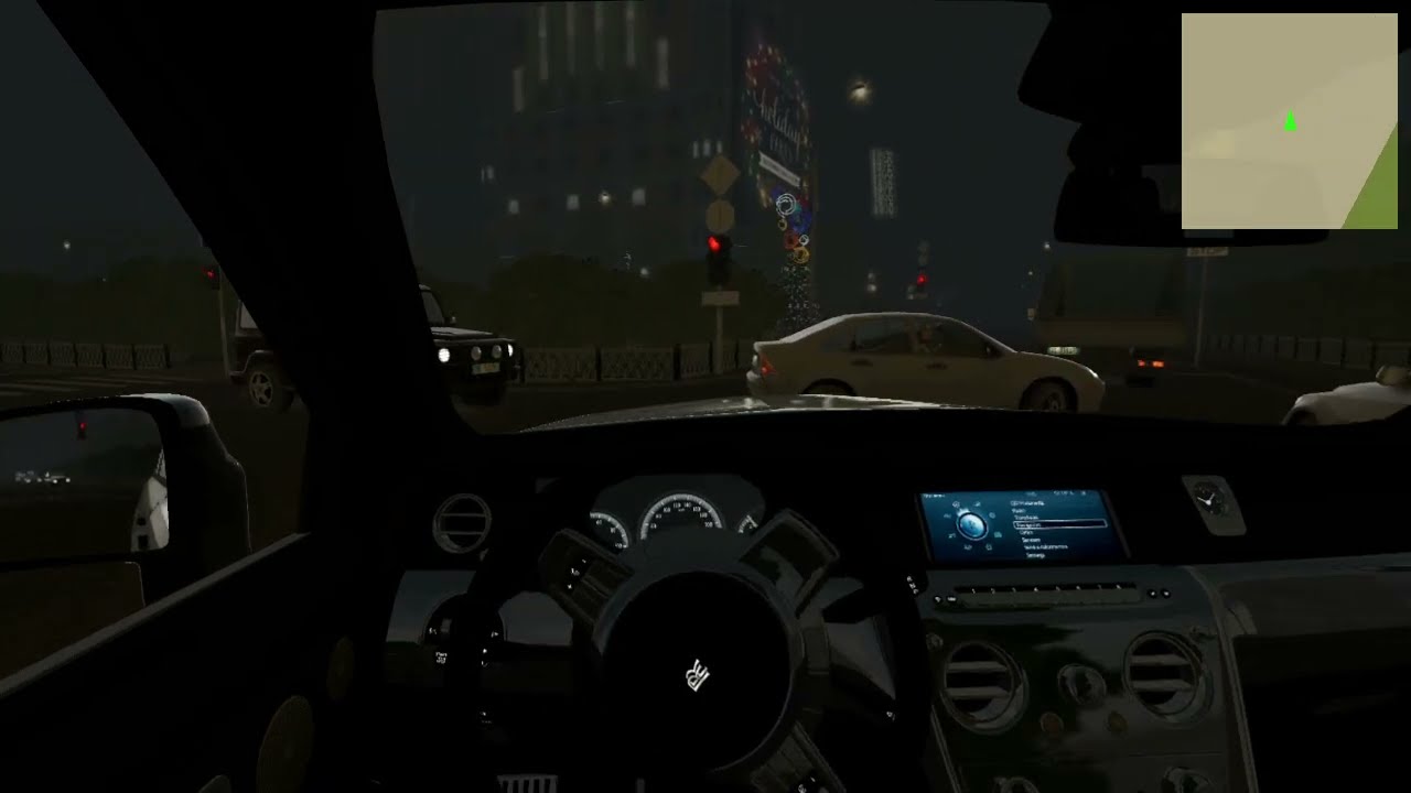 City Car Driving Home Edition Driving Rolls Royce Cullinan.