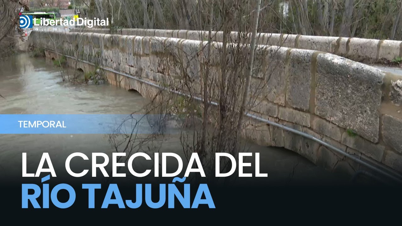 TEMPORAL l Inundaciones en Ambite de Tajuña debido a la crecida del Río Tajuña