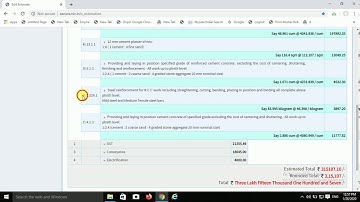 pakki nali estimate creation in secure nrega
