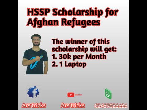 How to Apply for # Hanns_Seidel_Scholarship_for_afghan_refugees