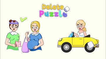 Delete Puzzle  :  Erase One Part All Levels Game Play #shorts @EasygamingYoutube