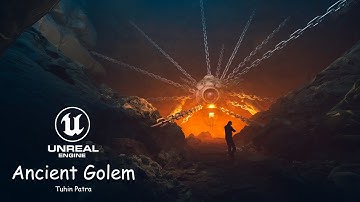 Unreal Engine 5.4.4 Render || "Ancient Golem" || #unreal #cinematic #unrealengine #unrealengine5