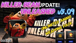 Celebrity Killer Bean Unleashed mod apk v5.09 Unlocked Ammo Weapons Pack  - New Update 2026 Profile