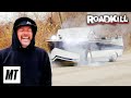 Burnouts in a boat car   roadkill