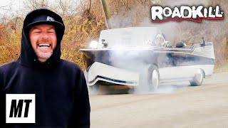 Burnouts in a Boat Car! | Roadkill