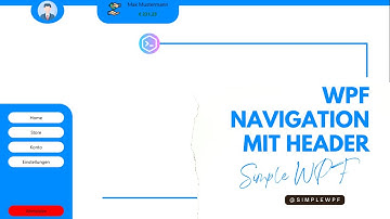 WPF - Modern Navigation Bar.
