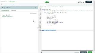 LIVE GFG Weekly Coding Contest - 128 ALL SOLUTION || JAVA || PYTHON || C++ || C