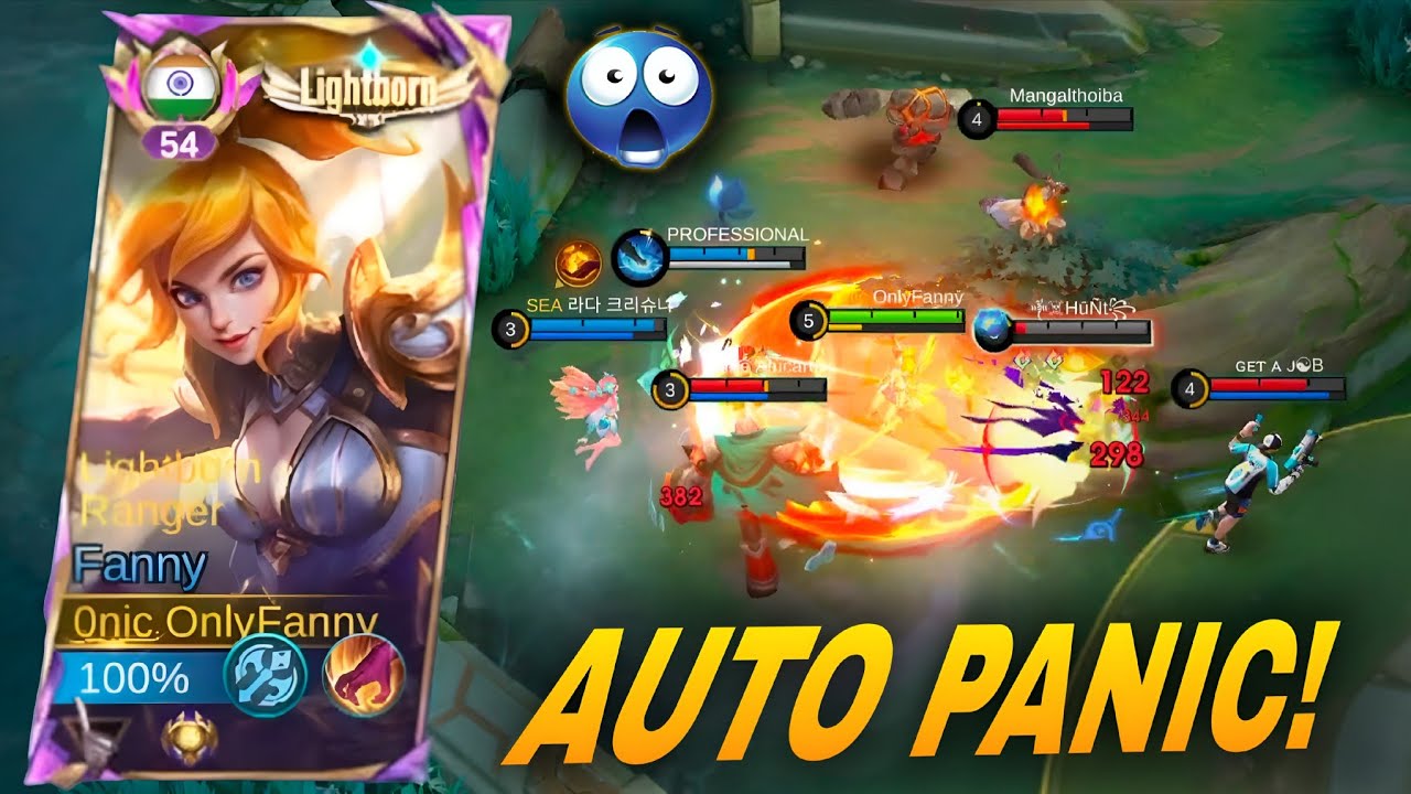 THEY CAN'T ESCAPE! ⚡ Fanny Lightborn Gameplay | Too Fast to Catch Global Player Build #mobilelegends