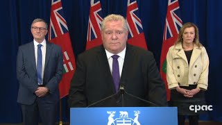 Premier Doug Ford On Ontario S Covid 19 Projections New Essential Businesses List April 3 2020 Youtube