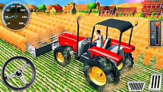 Tractor Farming Driver Simulator - Forage Plow Village Harvester Working - Android GamePlay screenshot 5