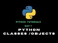 Python Day 07 : Classes and Objects