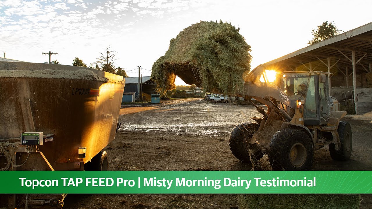 Topcon Misty Morning Dairy Feed Improvements With TAP FEED Pro YouTube Topcon misty morning dairy feed improvements with tap feed pro youtube