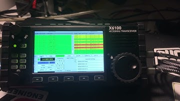 Xiegu X6100 running WSJT-X from INSIDE the rig! No PC needed!