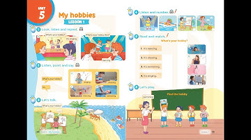 Tiếng Anh 3 Global Success - Unit 5: My hobbies (Lesson 1)