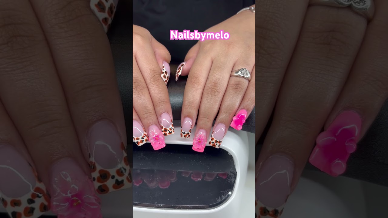 Did someone say cheetah ? #nails #cheetah #nailart #nailtech #howto