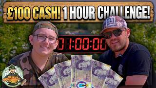 1 Hour Carp Fishing CHALLENGE! WIN £100 CASH 💰 | Ep.1 Jason Hockley
