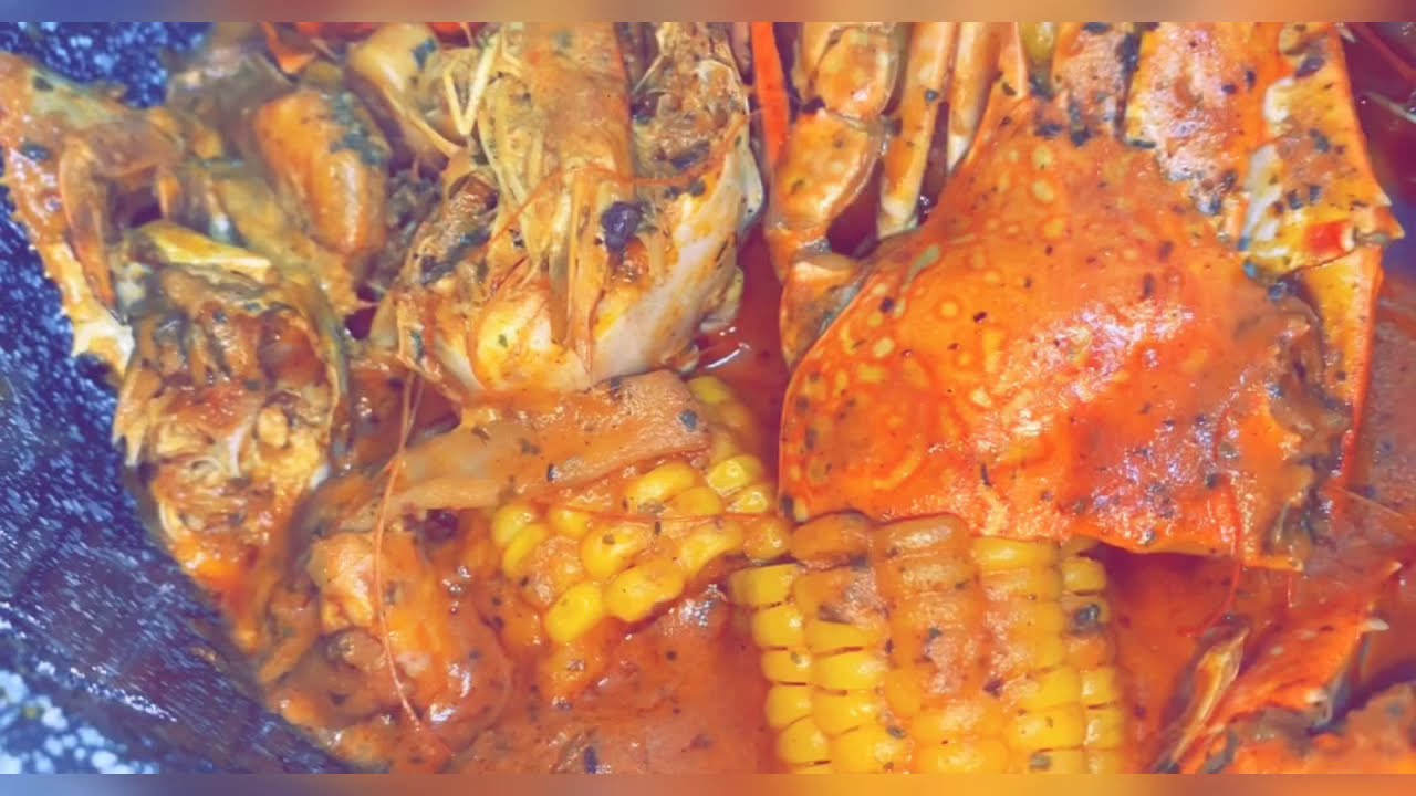 سطل السي فود(المأكولات البحرية) بتكلفة اقل من المطاعم بكثير 🦐🦞🦀see food