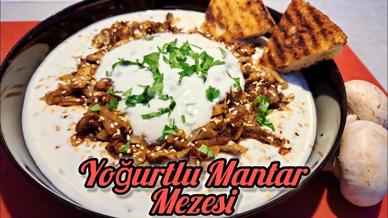 YOĞURTLU MANTAR MEZESİ | MEZE TARİFLERİ #meze #mantarlimeze #yogurtlumeze #recipe #yemek #food YOĞURTLU MANTAR MEZESİ | MEZE TARİFLERİ #meze #mantarlimeze #yogurtlumeze #recipe #yemek #food