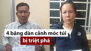 4 băng dàn cảnh móc túi ở TP.HCM bị đặc nhiệm triệt phá - PLO