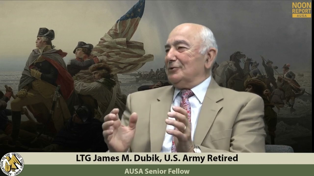 AUSA's Noon Report - George Washington's War w/LTG (Ret) James M. Dubik