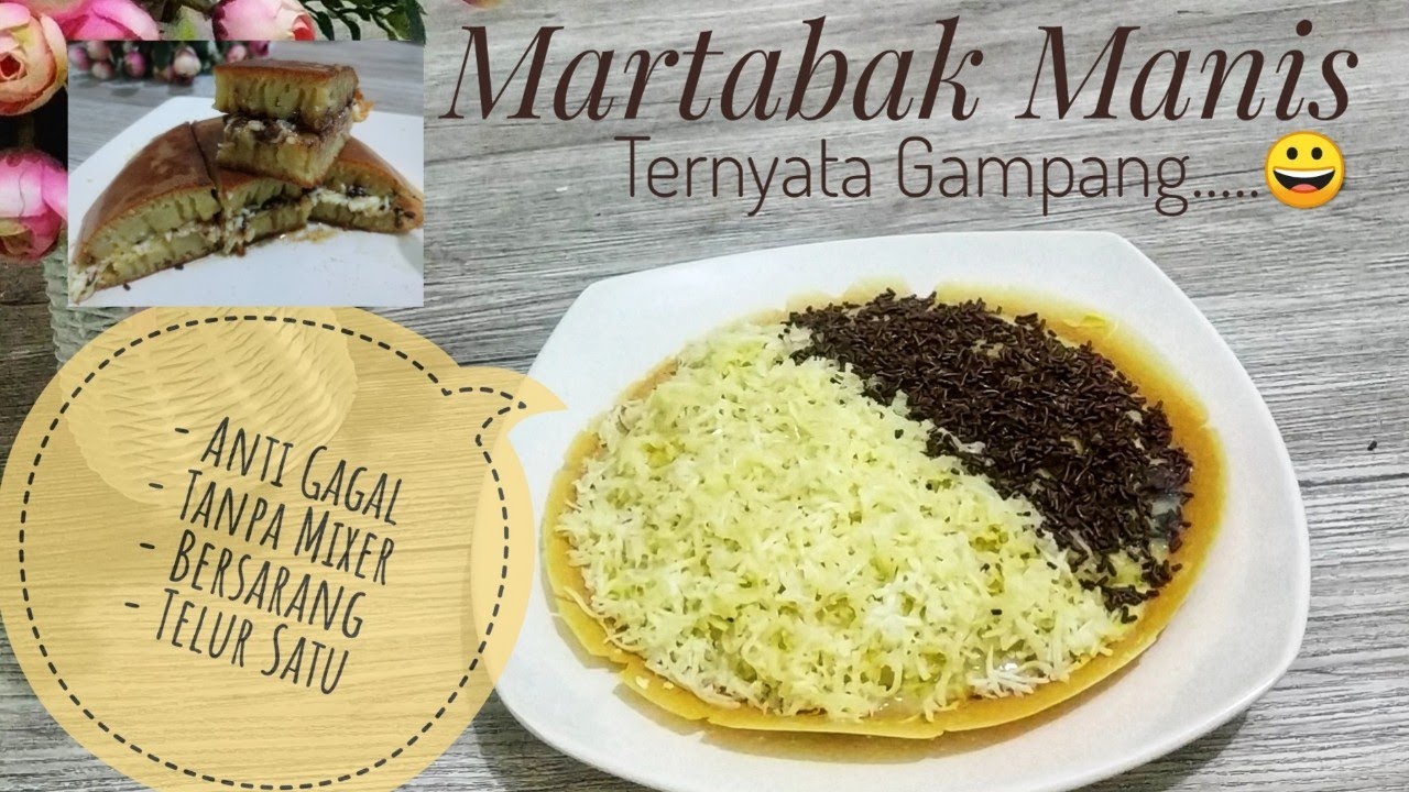 MARTABAK MANIS TEFLON ANTI GAGAL BERSARANG TANPA MIXER MARTABAK MANIS TEFLON ANTI GAGAL BERSARANG TANPA MIXER