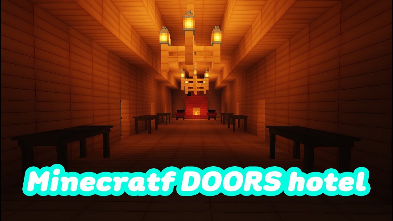 Minecraft DOORS Hotel YouTube