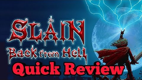 #slainbackfromhell #switch Slain: Back From Hell | Nintendo Switch | Quick Review