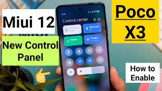 Poco x3 control panel miui 12 how to enable screenshot 5