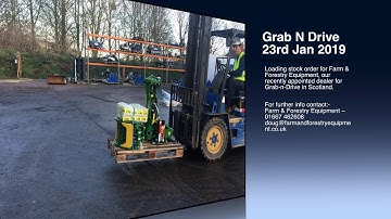 Loading Grab N Drive for Farm & Forestry Equipment