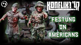 Festung on Americans - United States Vs Axis Green Vault - Konflikt 47 Battle Report Festung Europa screenshot 4