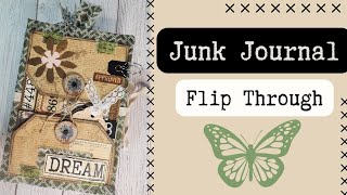 Junk Journal Flip Through | J25 #junkjournalideas #flipthrough