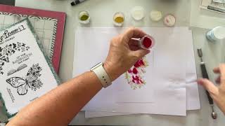 How To Paint with Embossing Powders - AND how NOT to do it !!