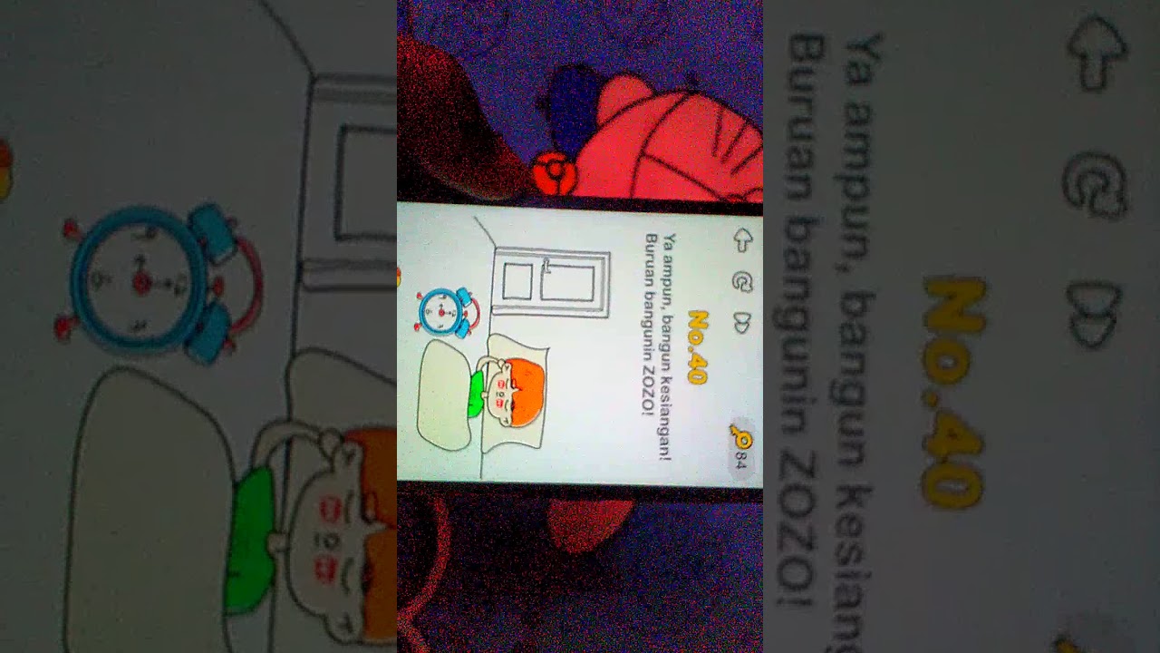 Kunci Jawaban Brain Out Level 40 Bangunkan Zozo Ruang