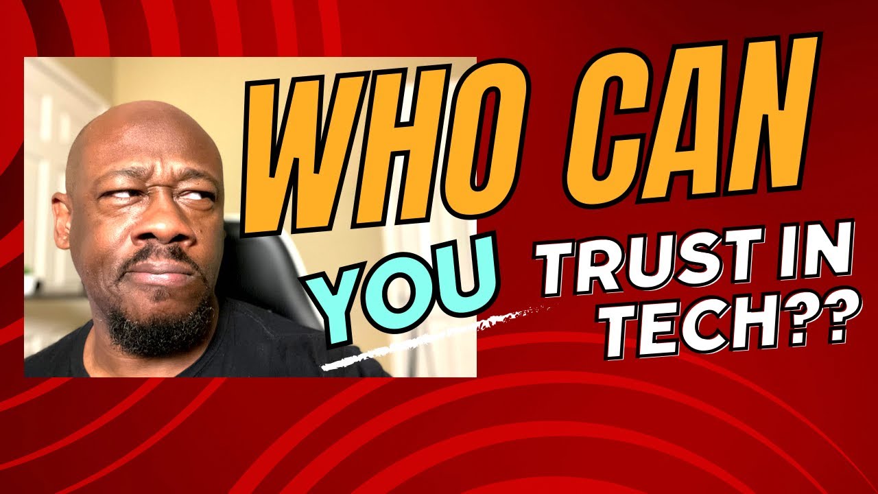 People I trust on TECH TWITTER - YouTube