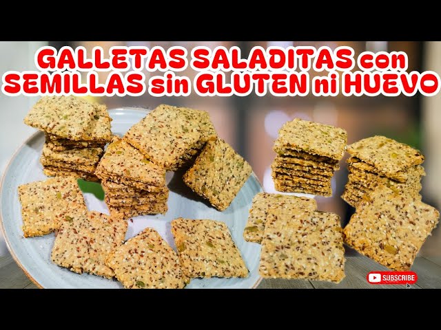 Crackers veganas, Galletas saladas veganas