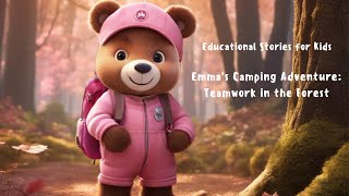 Información Emma's Camping Adventure: Teamwork in the Forest | Kids Stories | Learning | Animated Story Book Guía
