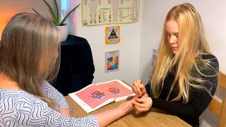 ASMR Hand Reflexology tracing (Unintentional ASMR, Real person ASMR) Wealth