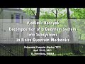 Decomposition of a Quantum System Into Subsystems | Vladimir Kornyak