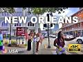 New Orleans 🇺🇸 USA – 4K Walk | July 4th in the French Quarter, Mississippi Riverfront & Beyond