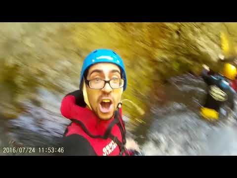 Descenso de barrancos en Pirineos para quienes se inician