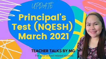 PRINCIPALSHIP EXAM UPDATES by Teacher Talks by MG