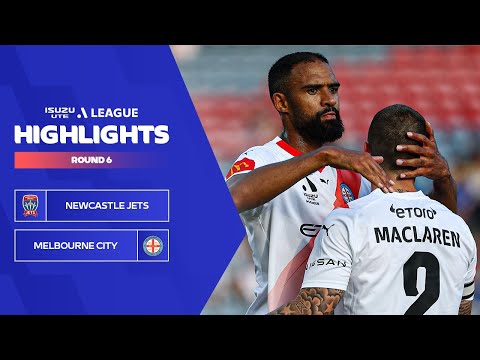 Newcastle Jets Melbourne City Goals And Highlights